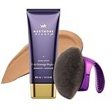 Westmore Beauty Body Coverage Perfector x Blend & Blur Body Brush Kabuki Brush - Waterproof Leg & Body Makeup - Tattoo Cover Up Makeup - 7 Oz Natural Radiance