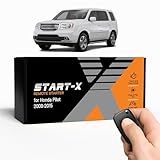 Start-X Remote Starter Kit for Honda Pilot (2009, 2010, 2011, 2012, 2013, 2014, 2015) Vehicles | Key Ignition | Plug & Play Install | Lock 3X to Remote Start | Zero Wire Splicing