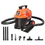 Armor All AA255W 2.5 Gal 2 Peak HP Wet/Dry Utility Vac Orange/Black