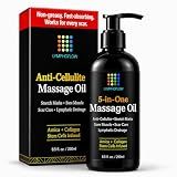 Bruizex 5-in-1 Lymphatic Drainage Massage Oil for Massage Therapy, 8.5 Oz