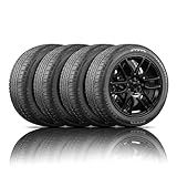 Set of 4 (Four) Travelstar UN99 All Season 225/65R17 102H All Season Radial Passenger Car Tire 225/65/17 - Includes Three-Year Road Hazard Warranty (Tire Only)