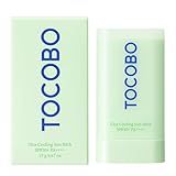 TOCOBO Cica Cooling Sun Stick SPF50+ PA++++ 1.69 fl. oz - Fermented Cica Complex, Cooling Sun Stick, Reduces Skin Temperature, Quick Soothing, Lightweight and Moisturizing Sun Stick