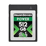 Delkin 512GB CFexpress Type B 4.0 Memory Card for Digital Cameras | Ideal for Express Transfer of Images and Videos for Storage | 512GB Memory Card Storage