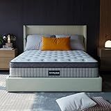 Sayre 12 Inch Queen Memory Foam Mattress in a Box – Cooling Gel Infused, Medium Firm Support, CertiPUR-US & Oeko-TEX Certified, Pressure Relief Mattress for Back Pain & Motion Isolation