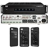 OSD Audio Nero Max12: 6-Zone, 6-Source Amplifier 80W Power, Multi-Room Audio Control, App Integration for iOS & Android, Expand up to 18 Zones, Control4 Driver Support