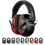 Floriogra Noise Reduction Ear Muffs, NRR 34dB Ear Protection, Hearing Protection Noise Cancelling Headphones for Adults Kids Autism, Shooting Ear Protection for Gun Range, Mowing, Construction