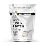 It's Just! - 100% Casein Protein Powder, Made in USA, One Ingredient, Slow Burning, Time Release (1 Pound (Pack of 1), Unflavored)