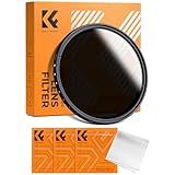 K&F Concept 40.5mm Neutral Density Filter, 40.5mm Slim Variable Fader ND Filter Adjustable ND2 to ND400 Filter + Cleaning Cloth