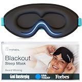 MyHalos Sleep Mask for Men and Women, 3D Blackout Eye Masks for Sleep