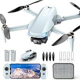 2K Drone with Camera for Adults & Beginners, Foldable FPV Mini Drone with Brushless Motor, 36 Min Flight Time, 2 Batteries, One-Key Takeoff/Landing, Gesture Selfie, Carrying Case