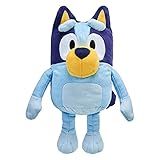 Bluey 13" Talking Plush – Interactive Stuffed Animal, Sings Theme Song, 9 Phrases from TV Show, Soft Deluxe Fabric, Cuddly Toy for Kids, Batteries Included – Official Bluey Merchandise, Ages 3+