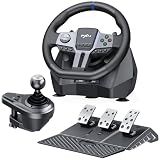 PXN Racing Wheel, 270&900° V9 Gen2 Gaming Steering Wheel