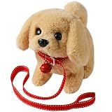 KSABVAIA Plush Golden Retriever Toy Puppy Electronic Interactive Dog