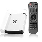 Android TV Box 12.0 for TV Upgrade, Smart TV Box 4GB 32GB 4K Media Player with AV and HDMI Output, WiFi 6, Bluetooth 5.0, LAN, SPDIF, USB, Miracast