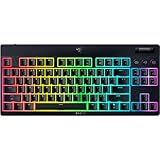 Razer BlackWidow V4 Low Profile TKL HyperSpeed Wireless Gaming Keyboard: Orange Mechanical Switches - 2.4GHz Wireless & Bluetooth - Multi-Function Roller - 3 Control Buttons - Long Battery Life