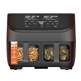 Instant Pot Vortex Plus XL ClearCook 8 Qt 8-in-1 Air Fryer, Black