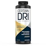 Certain Dri Body Powder, Talc-Free Anti Chafing for Sweat & Moisture, 8 oz