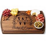 Personalized Cutting Board - Personalized Wedding Gifts for Couple - Custom Cutting Board Wood Engraved- Housewarming Gifts New Home - Best Present for Wedding, Bridal Shower, Engagement & Anniversary
