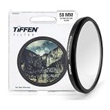Tiffen 58mm UV Protector Filter 58mm Lens Filter Impact & Scratch Resistant