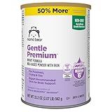 Amazon Brand - Mama Bear Gentle Premium Baby Formula Powder, DHA for Brain Support, Immune Blend 6, 2'FL HMO, For Fusiness, Crying & Gas, 33.2 Ounce (Pack of 1)