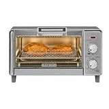 BLACK+DECKER 4-Slice Air Fry Toaster Oven, 5-in-1 Countertop Oven