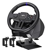 PXN Gaming Steering Wheel - 270/900° V900 GEN2 Sim Racing Wheel with Pedals Paddle Shifter - for Xbox One,Series S|X, PC, PS4, Switch