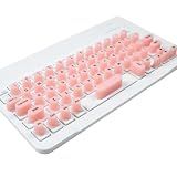 Keyboard Cover for Long Nails, Acrylic Gel Nails - Silicone Keyboard Protector Skin with Raised Keys for Typing and Gaming, Compatible with MacBook Pro/Air 13"/14"/15"/16" 2020-2025 (Pink)