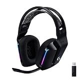 Logitech G733 Lightspeed Wireless Gaming Headset - Black