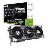 ASUS TUF Gaming GeForce RTX ™ 5060 Ti 16GB GDDR7 OC Edition Gaming Graphics Card (PCIe® 5.0, HDMI®/DP 2.1, 3.1-Slot, Military-Grade Components, Protective PCB Coating, axial-tech Fans)