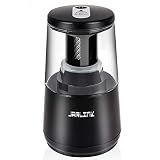 JARLINK Electric Pencil Sharpener, Heavy Duty Helical Blade, Auto Stop