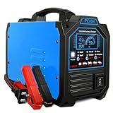 PCHH 12V 24V Car Battery Charger Heavy Duty, 0-15A Automatic Battery Maintainer, Smart Trickle Charger with Auto Shutoffs, Repair, Winter Mode, for Automotive Car Truck Motorcycle Lawn Mower Boat AGM