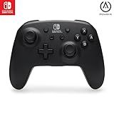 PowerA Wireless Controller - Nintendo Switch/Switch Lite/Switch-OLED Model, Nintendo Switch 2, Jet Black, Gamepad, Bluetooth, Motion Controls, Advanced Gaming Buttons, officially licensed