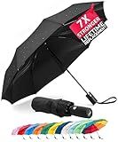 Mr. Pen- Windproof Travel Umbrella, Compact, Water Resistant, Light weight, Strong Umbrella for Rain, Easy Push Button Open and Close, Travel size