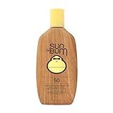 Sun Bum Original SPF 50 Sunscreen Body Lotion - Broad Spectrum Moisturizing Sunscreen with Vitamin E - Hawaii 104 Act Compliant (Made without Octinoxate & Oxybenzone) - 8 oz