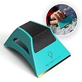 The Better Ice Scraper for Car Windshield | Fast, Efficient, Ergonomic | Magically Remove Ice and Frost from Auto Window | Patented Shape Shifting Technology | Durable Brass Edge | Compact | Pack of 1