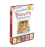 Biscuit's Neighborhood: A Box of 5 Stories for Beginning Readers and Dog Lovers (My First I Can Read)