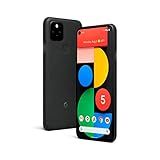 Google Pixel 5 - 5G Android Phone - Water Resistant - Unlocked Smartphone with Night Sight and Ultrawide Lens - Just Black