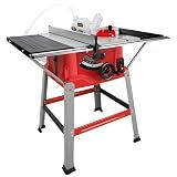 POWSTR Table Saw with Stand 10-Inch,15A 5000 RPM Portable Jobsite Table Saw
