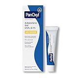 PanOxyl Adapalene 0.1% Leave-On Gel, 30 Day Supply, Retinoid Gel Acne Treatment, Acne Prone Skin, Oil Free, Fragrance Free, 0.5 oz
