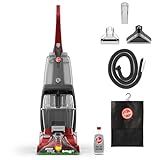 Hoover PowerScrub Deluxe Carpet Cleaner Machine, Deep Cleaning Carpet Shampooer Machine, SpinScrub Brushes, HeatForce Drying, Pet & Upholstery Tools, Pair with Hoover Carpet Cleaner Solution