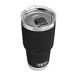 YETI Rambler 30 oz Stainless Steel Vacuum Insulated Tumbler w/MagSlider Lid, Black