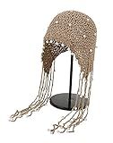 Maxpetus Handmade Crochet Hats ashion Fascinating Beanie hat Cap Cloche (CL-SG001-Khaki)