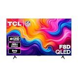 TCL 85-Inch F8D Series 4K QLED Smart TV (85F8D, 2026 Model) with Dolby Vision HDR and Dolby Atmos, Game Accelerator 288 and VRR for Sports and Gaming | Fire TV, Alexa+, 120Hz Refresh, LED Backlighting