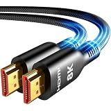 Highwings Long HDMI Cable 20 FT, 10K 8K Ultra HD High Speed 2.1 HDMI 48Gbps