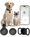 GPS Tracker for Dogs, Smart Dog Tracker with Real-Time Location, for Android and iPhone No Monthly Fee & No SIM Card- Pet Location Tracker with Holder, IP68 Waterproof, Indoor & Outdoor Pet Safety Use