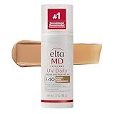 EltaMD UV Daily Tinted SPF 40 Face Sunscreen Moisturizer with Zinc Oxide, Tinted Daily Face Moisturizer with SPF, Sunscreen for Dry Skin,1.7 oz Pump