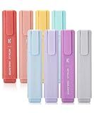 Mr. Pen- Glitter Highlighters, 8Pack, Metallic Colors, Chisel Tip Aesthetic Highlighters, Cute Markers