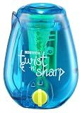 Bostitch Twist-n-Sharp Handheld Pencil Sharpener for Kids, Blue