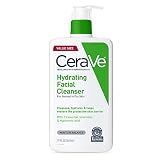 CeraVe Hydrating Cleanser with Hyaluronic Acid, Face Wash for Dry Skin,19oz