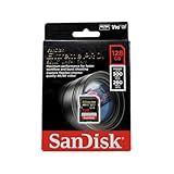 SanDisk 128GB Extreme PRO SDXC UHS-II Memory Card - C10, U3, V90, 8K, 4K, Full HD Video, SD Card - SDSDXDK-128G-GN4IN